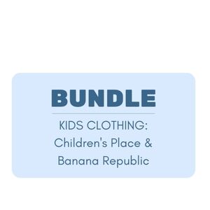 BUNDLE | (2) Children's Place & Banana Republic